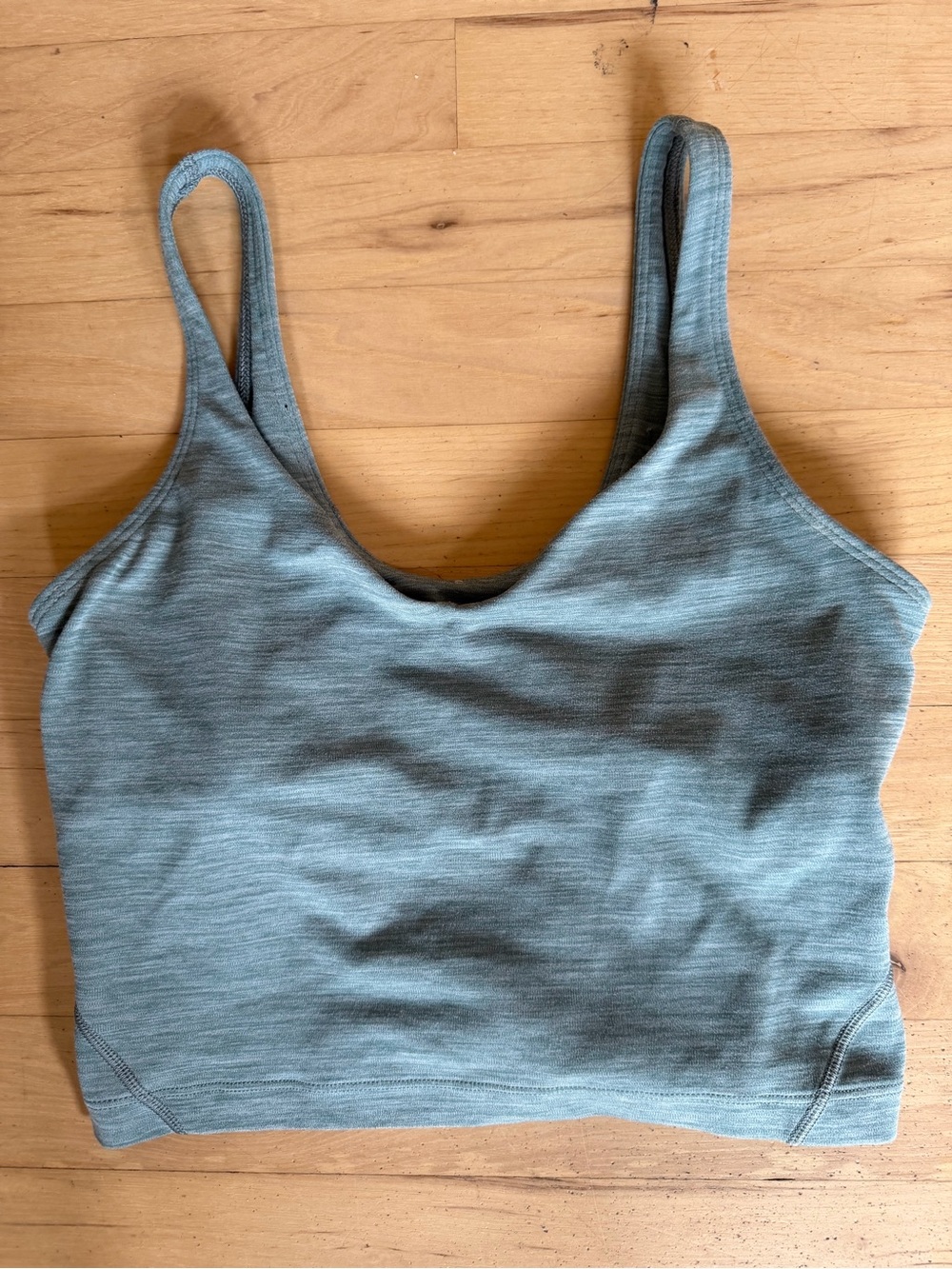 lululemon athletica Heathered Sage Green Align Tank